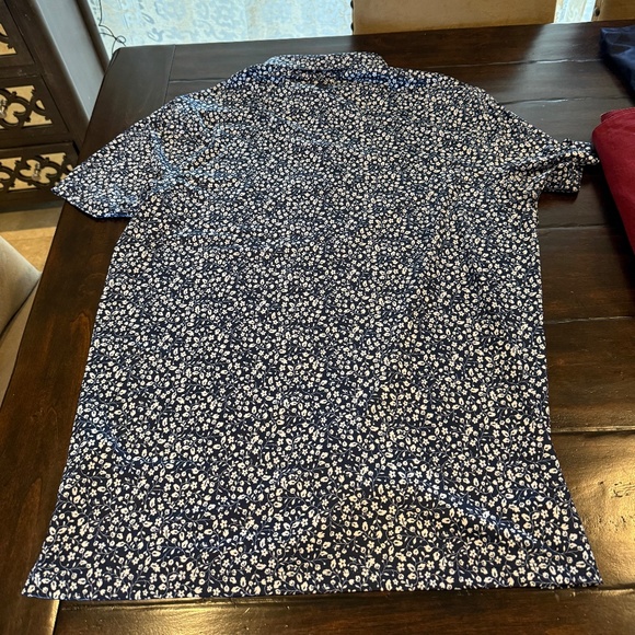 G/Fore Men's XL Twilight Garden Print Polo MSRP $120 - Picture 6 of 8